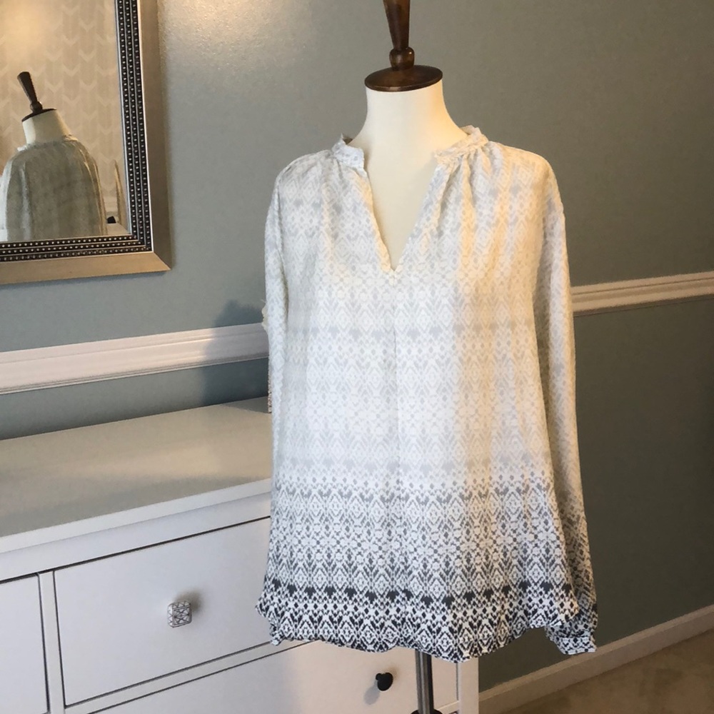 Ombré Aztec inspired Blouse